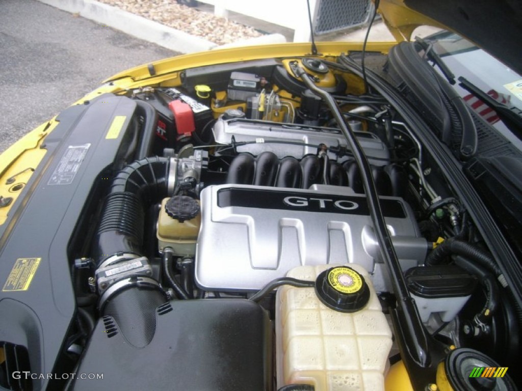 2004 Pontiac GTO Coupe 5.7 Liter OHV 16-Valve V8 Engine Photo #50744790