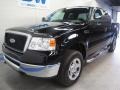 Black - F150 XLT SuperCab 4x4 Photo No. 2