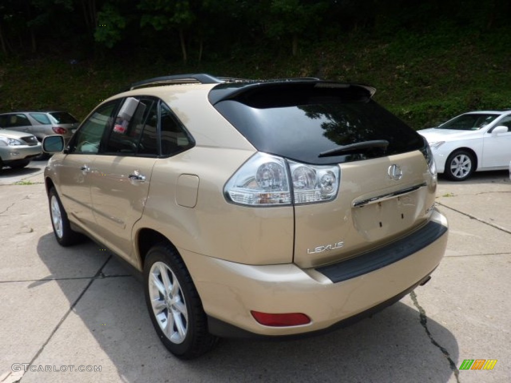 2009 RX 350 AWD - Golden Almond Metallic / Parchment photo #2