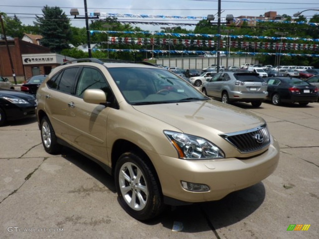 2009 RX 350 AWD - Golden Almond Metallic / Parchment photo #5