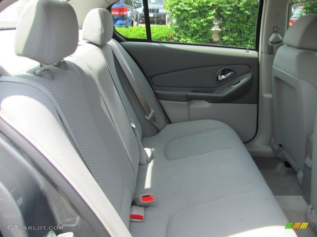 2007 Malibu LS Sedan - Dark Gray Metallic / Titanium Gray photo #17