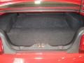 Charcoal Black/Cashmere Trunk Photo for 2010 Ford Mustang #50746548