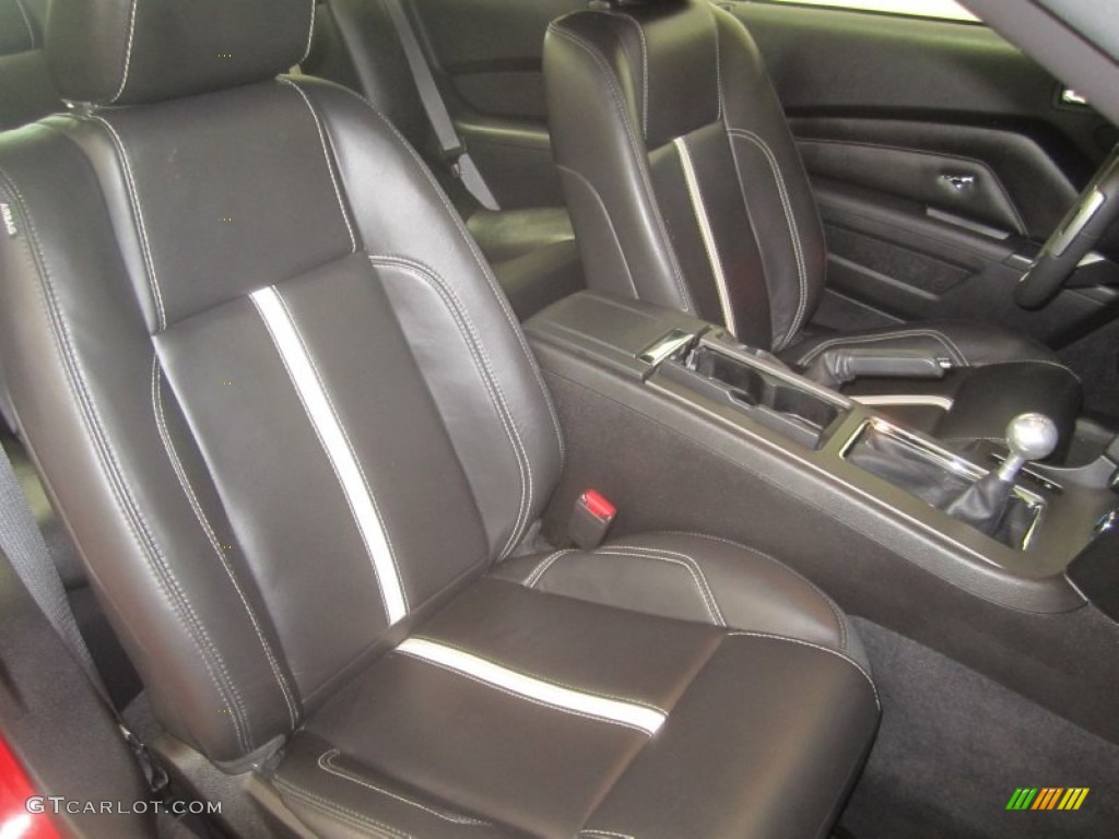 Charcoal Black/Cashmere Interior 2010 Ford Mustang GT Premium Coupe Photo #50746608