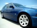 2002 Topaz Blue Metallic BMW 5 Series 525i Wagon  photo #19