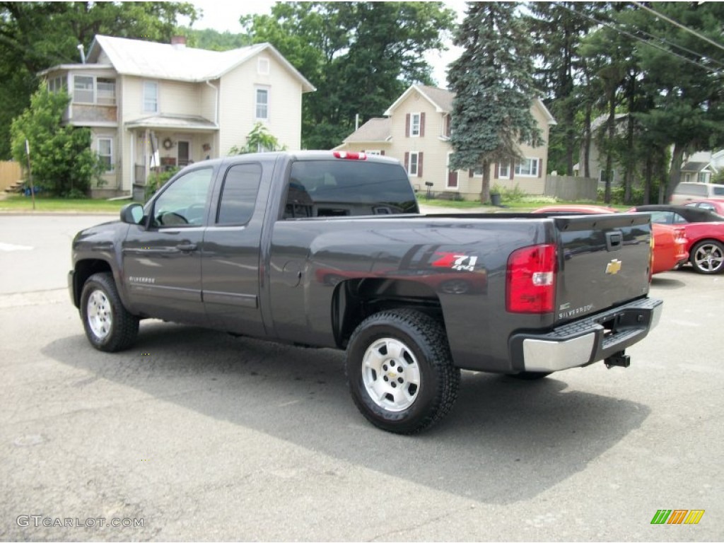 2011 Silverado 1500 LT Extended Cab 4x4 - Taupe Gray Metallic / Ebony photo #6