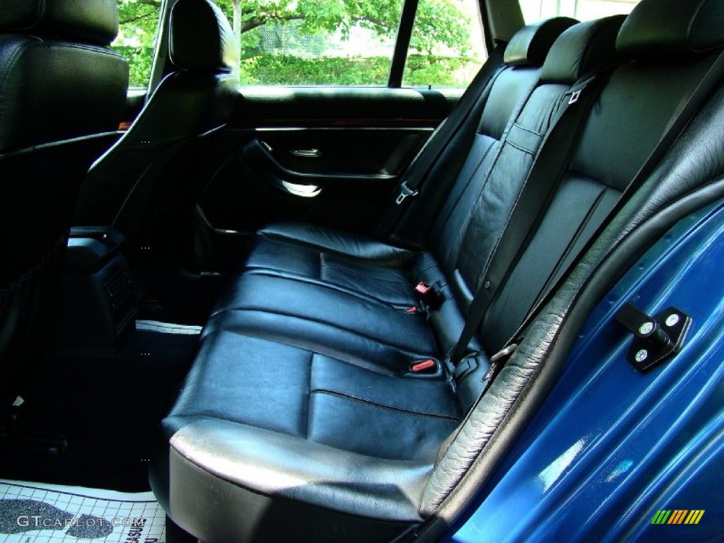 Black Interior 2002 BMW 5 Series 525i Wagon Photo #50747844