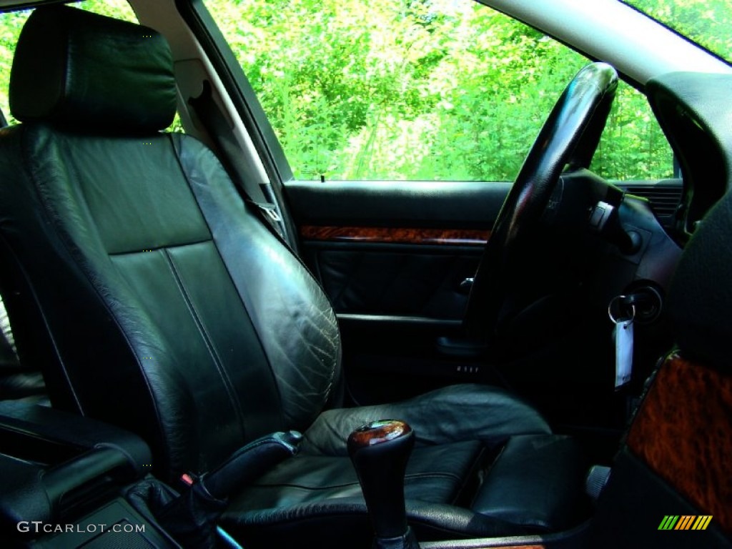 Black Interior 2002 BMW 5 Series 525i Wagon Photo #50748081