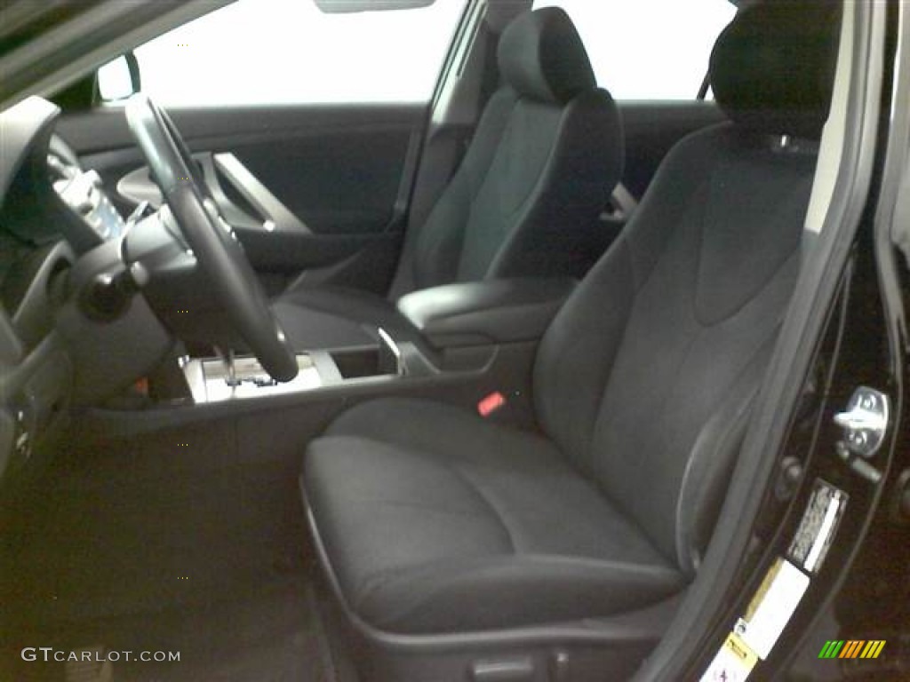 2007 Camry SE V6 - Black / Dark Charcoal photo #6