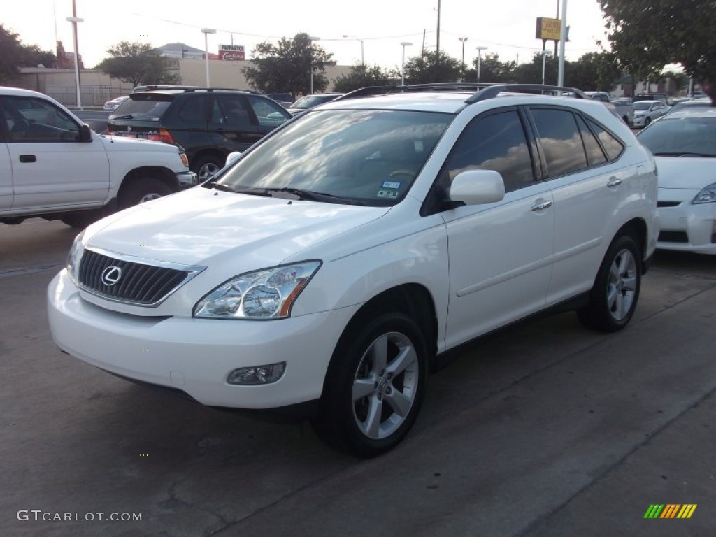 2008 RX 350 - Crystal White / Light Gray photo #1