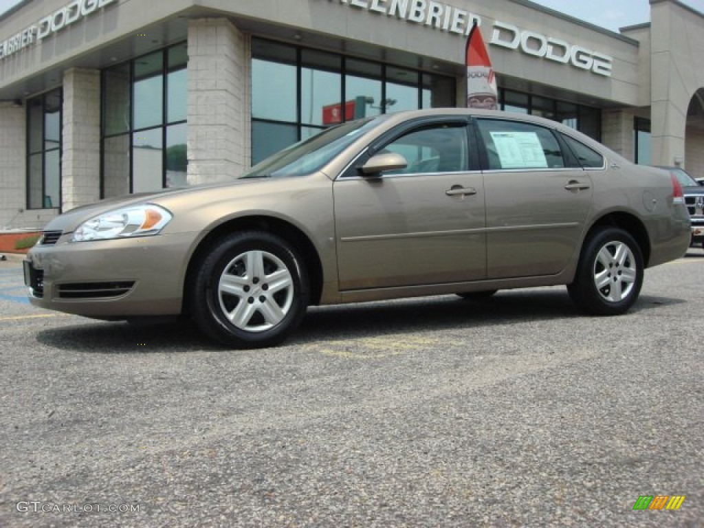 2007 Impala LS - Amber Bronze Metallic / Gray photo #2
