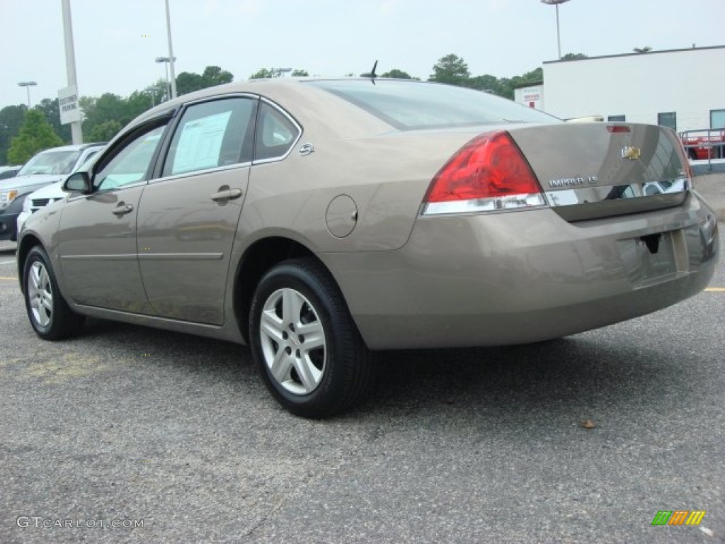 2007 Impala LS - Amber Bronze Metallic / Gray photo #3