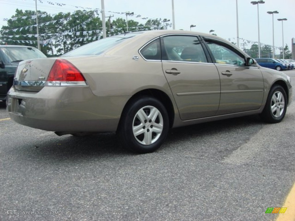 2007 Impala LS - Amber Bronze Metallic / Gray photo #4