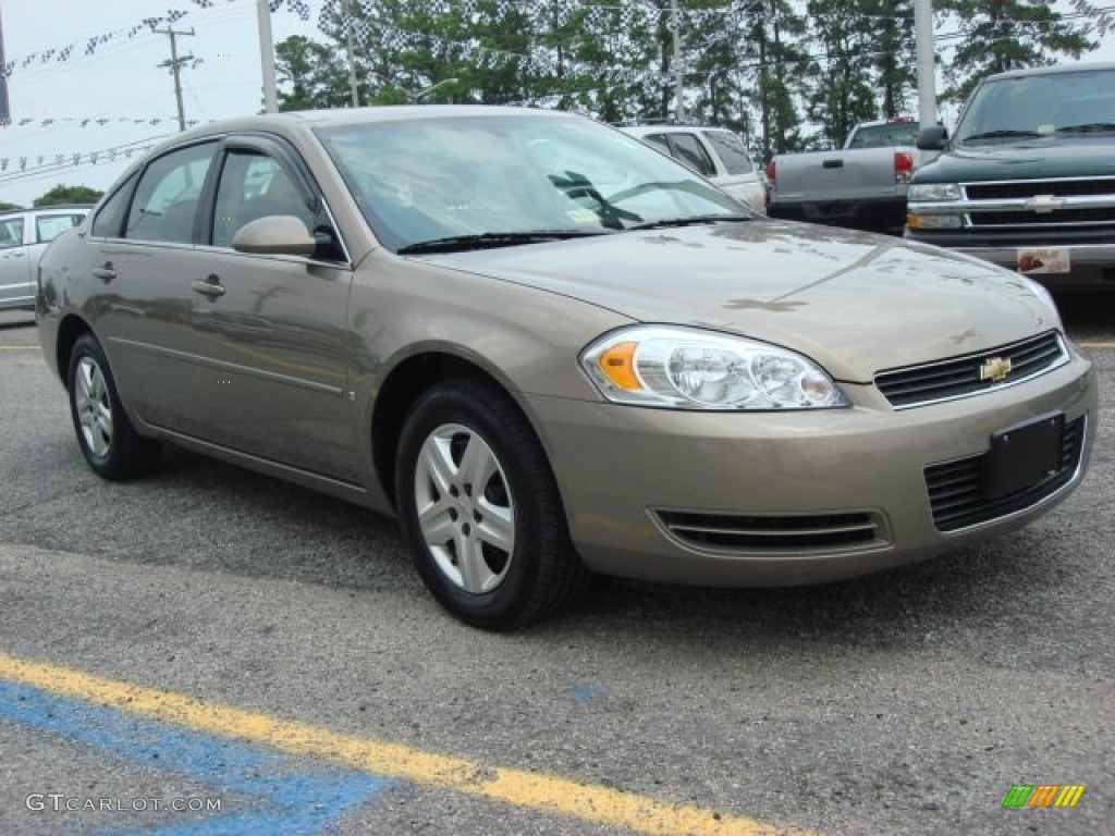 2007 Impala LS - Amber Bronze Metallic / Gray photo #6