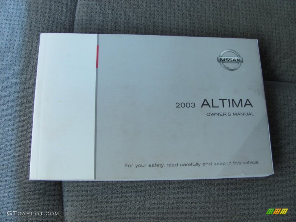 2003 Altima 2.5 S - Super Black / Frost photo #4