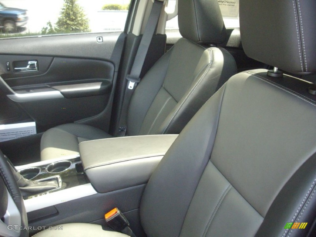Charcoal Black/Silver Smoke Metallic Interior 2011 Ford Edge Sport AWD Photo #50750211