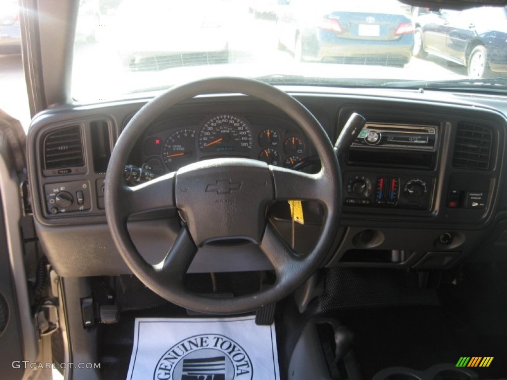 2003 Silverado 1500 Extended Cab 4x4 - Light Pewter Metallic / Dark Charcoal photo #9
