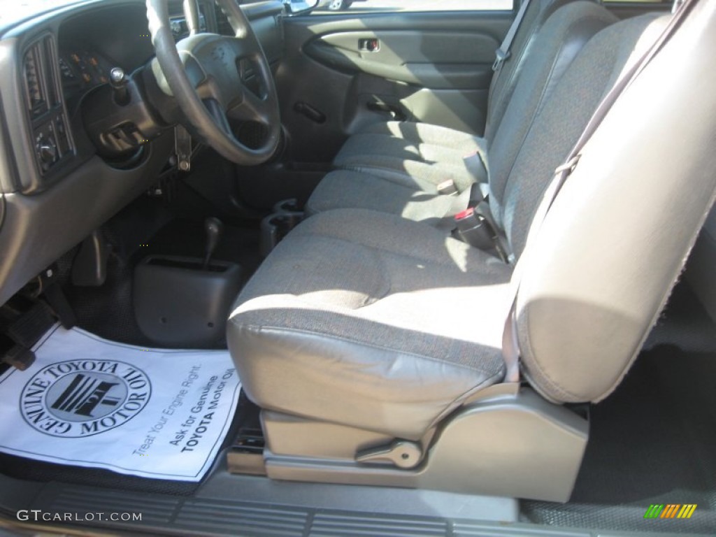 2003 Silverado 1500 Extended Cab 4x4 - Light Pewter Metallic / Dark Charcoal photo #11