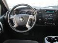 Ebony Black 2007 Chevrolet Silverado 1500 LT Crew Cab 4x4 Dashboard