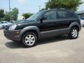 2005 Obsidian Black Hyundai Tucson LX V6  photo #2