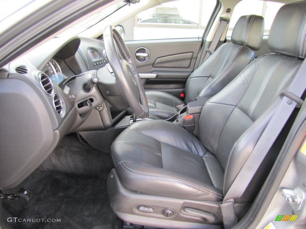 Ebony Interior 2008 Pontiac Grand Prix Sedan Photo #50751279