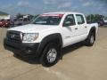 2010 Super White Toyota Tacoma V6 Double Cab 4x4  photo #3