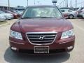 2009 Dark Cherry Red Hyundai Sonata Limited V6  photo #8