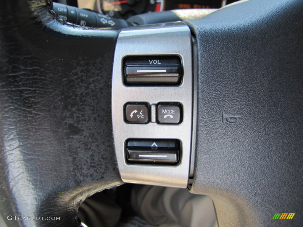 2008 Titan LE King Cab 4x4 - Smoke Gray / Charcoal photo #7