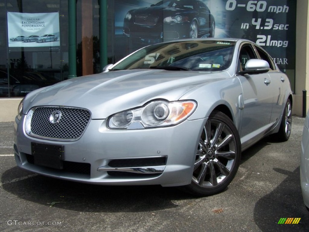 Liquid Silver Metallic 2011 Jaguar XF Premium Sport Sedan Exterior Photo #50752947
