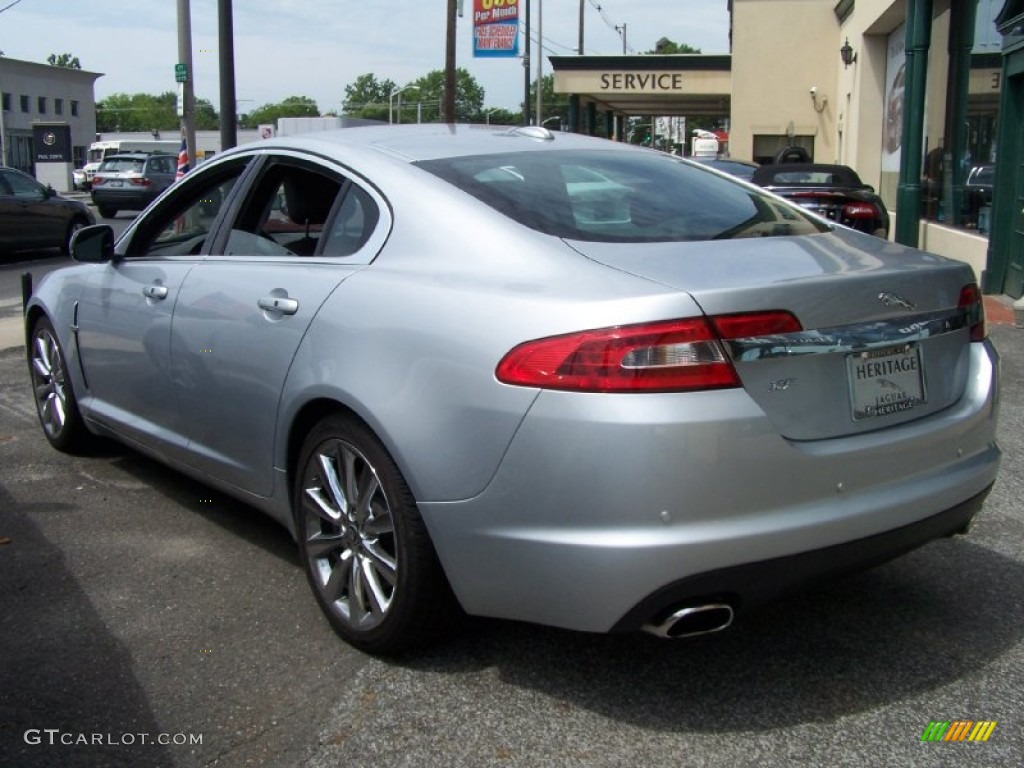 Liquid Silver Metallic 2011 Jaguar XF Premium Sport Sedan Exterior Photo #50752977