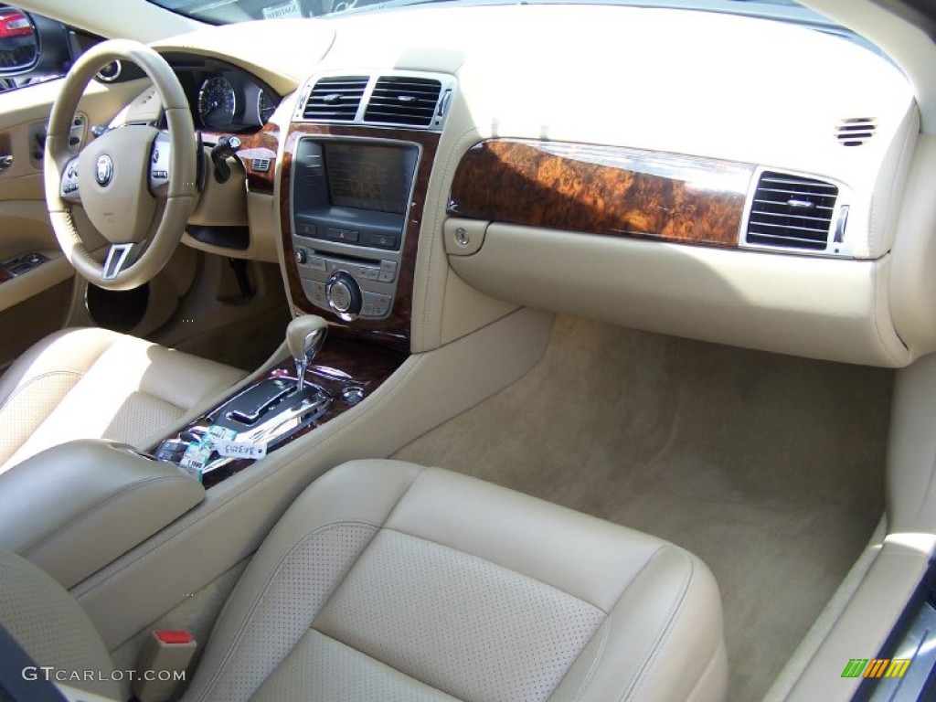 Caramel Interior 2009 Jaguar XK XK8 Coupe Photo #50753526
