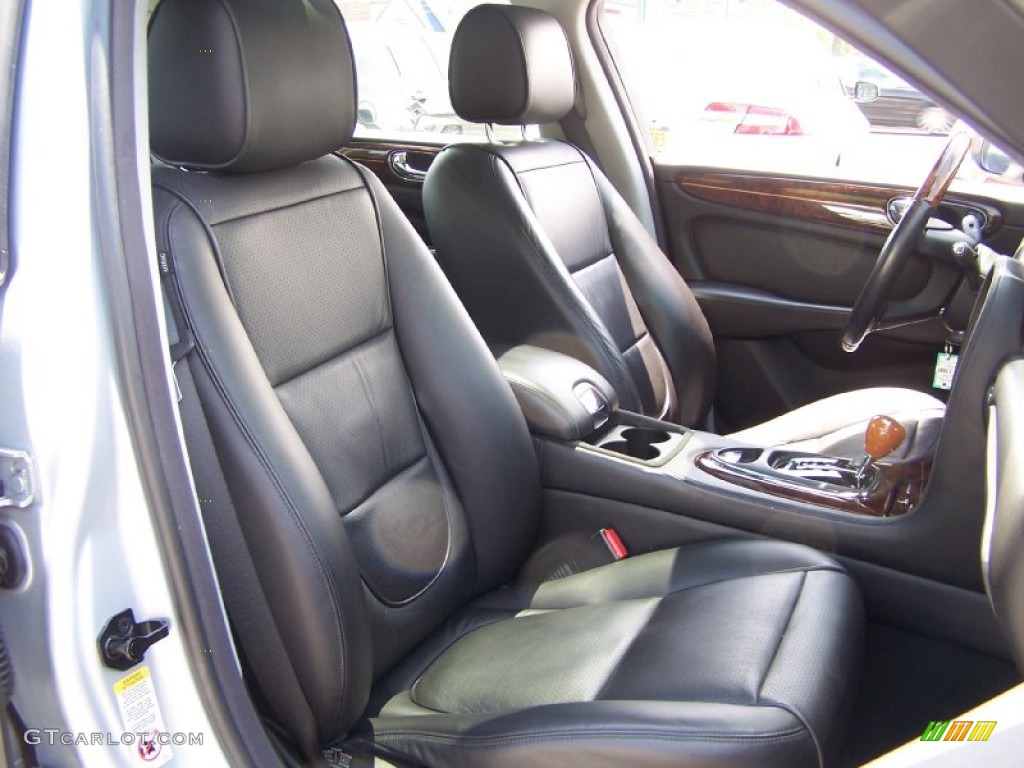 Charcoal Interior 2008 Jaguar XJ Vanden Plas Photo #50753952