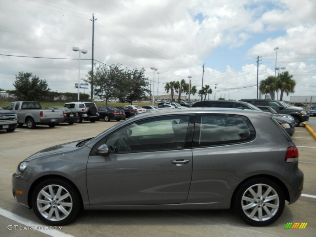 United Gray Metallic 2011 Volkswagen Golf 2 Door TDI Exterior Photo #50754297