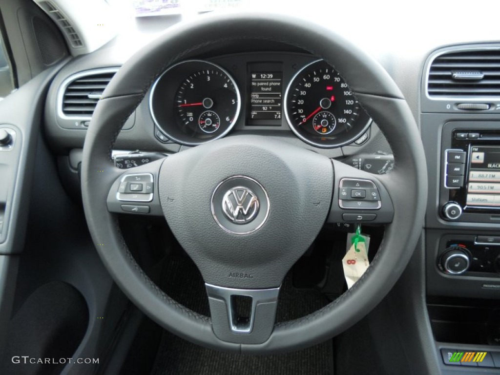 2011 Volkswagen Golf 2 Door TDI Steering Wheel Photos
