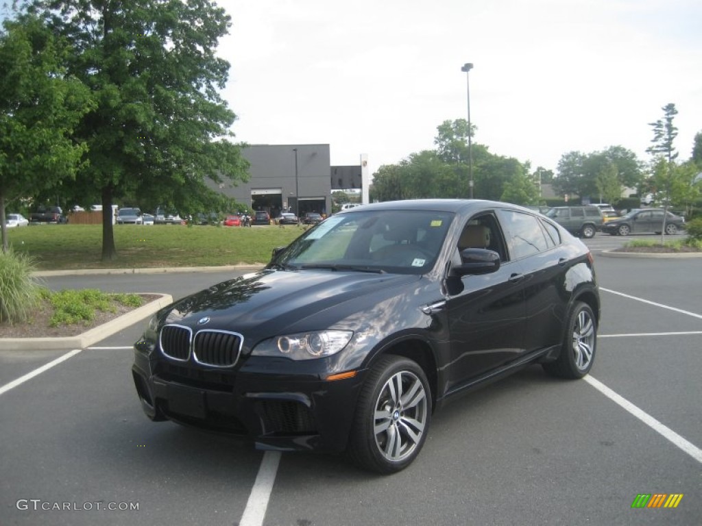 2011 X6 M M xDrive - Black Sapphire Metallic / Bamboo Beige Merino Leather photo #1