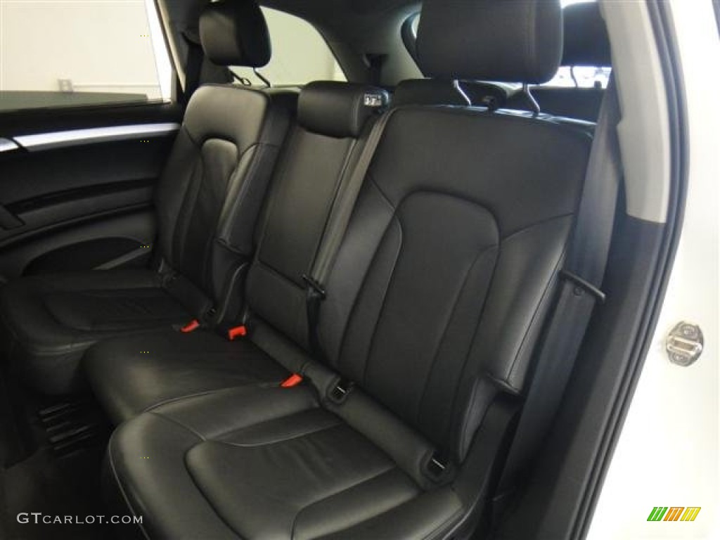 Black Interior 2008 Audi Q7 4.2 Premium quattro Photo #50754888