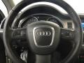 Black 2008 Audi Q7 4.2 Premium quattro Steering Wheel