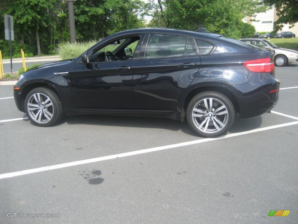 Black Sapphire Metallic 2011 BMW X6 M M xDrive Exterior Photo #50755044