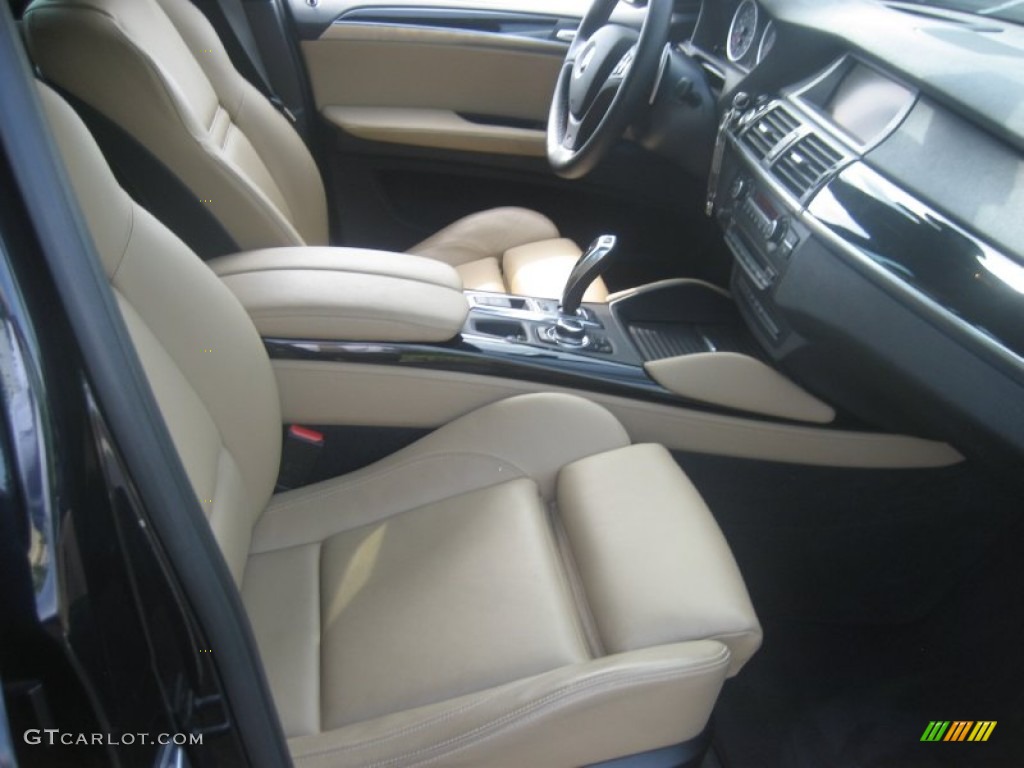 Bamboo Beige Merino Leather Interior 2011 BMW X6 M M xDrive Photo #50755233