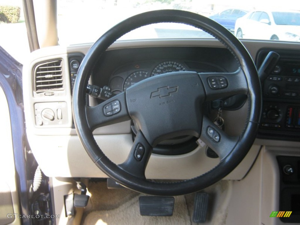 2003 Suburban 1500 LT 4x4 - Indigo Blue Metallic / Tan/Neutral photo #9