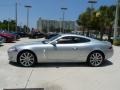 Liquid Silver Metallic 2007 Jaguar XK XK8 Coupe Exterior