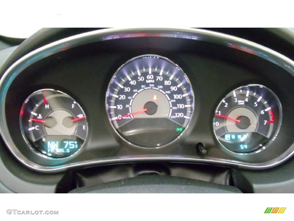 2011 Chrysler 200 Limited Convertible Gauges Photo #50756835