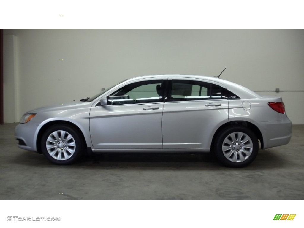 Bright Silver Metallic 2011 Chrysler 200 LX Exterior Photo #50757138