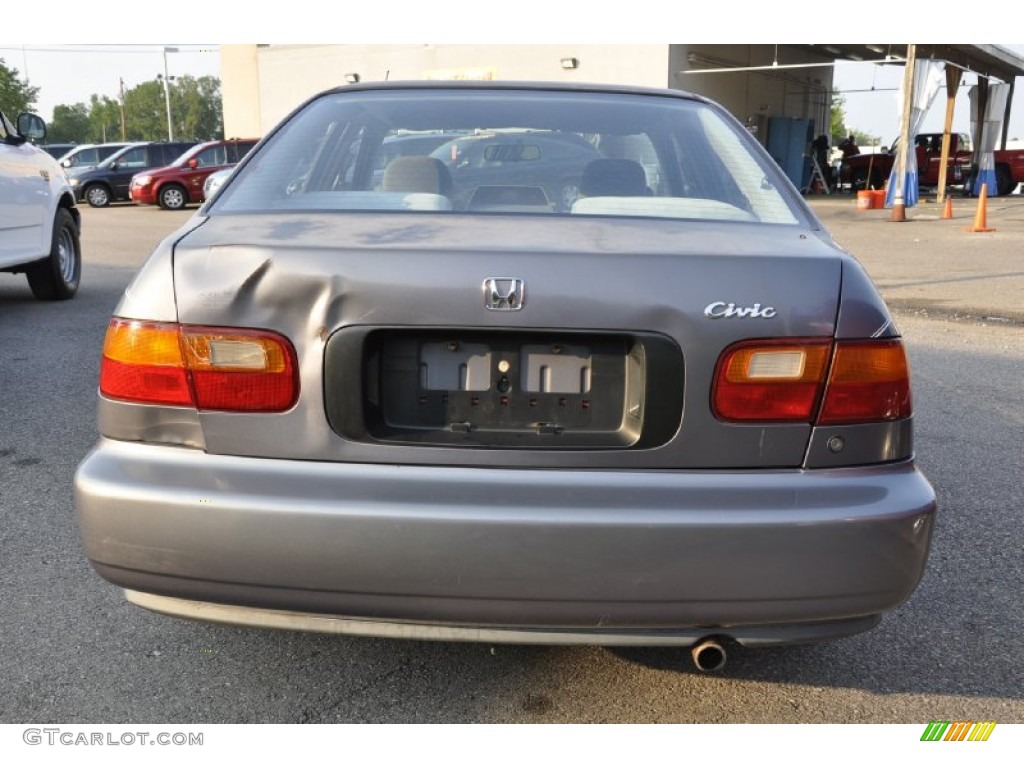1994 Civic LX Sedan - Phantom Gray Pearl / Dark Grey photo #5