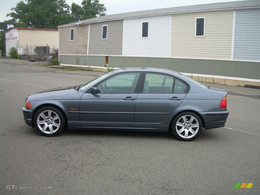 Steel Grey Metallic 2001 BMW 3 Series 325i Sedan Exterior Photo #50757543