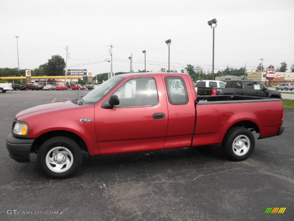 Toreador Red Metallic 2003 Ford F150 XLT SuperCab Exterior Photo #50758611