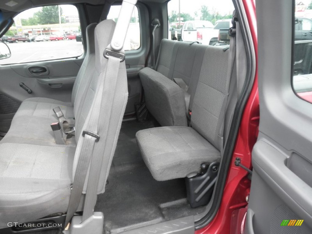 2003 F150 XLT SuperCab - Toreador Red Metallic / Medium Graphite Grey photo #11