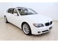 Alpine White 2008 BMW 7 Series 750Li Sedan Exterior