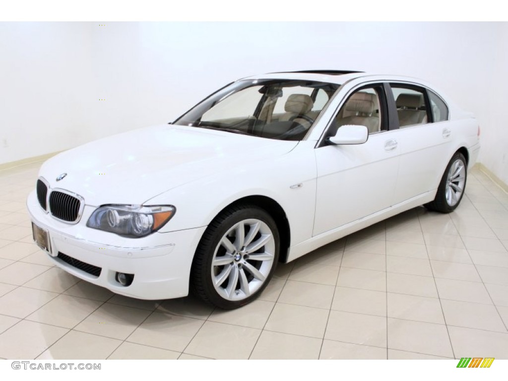 Alpine White 2008 BMW 7 Series 750Li Sedan Exterior Photo #50758809