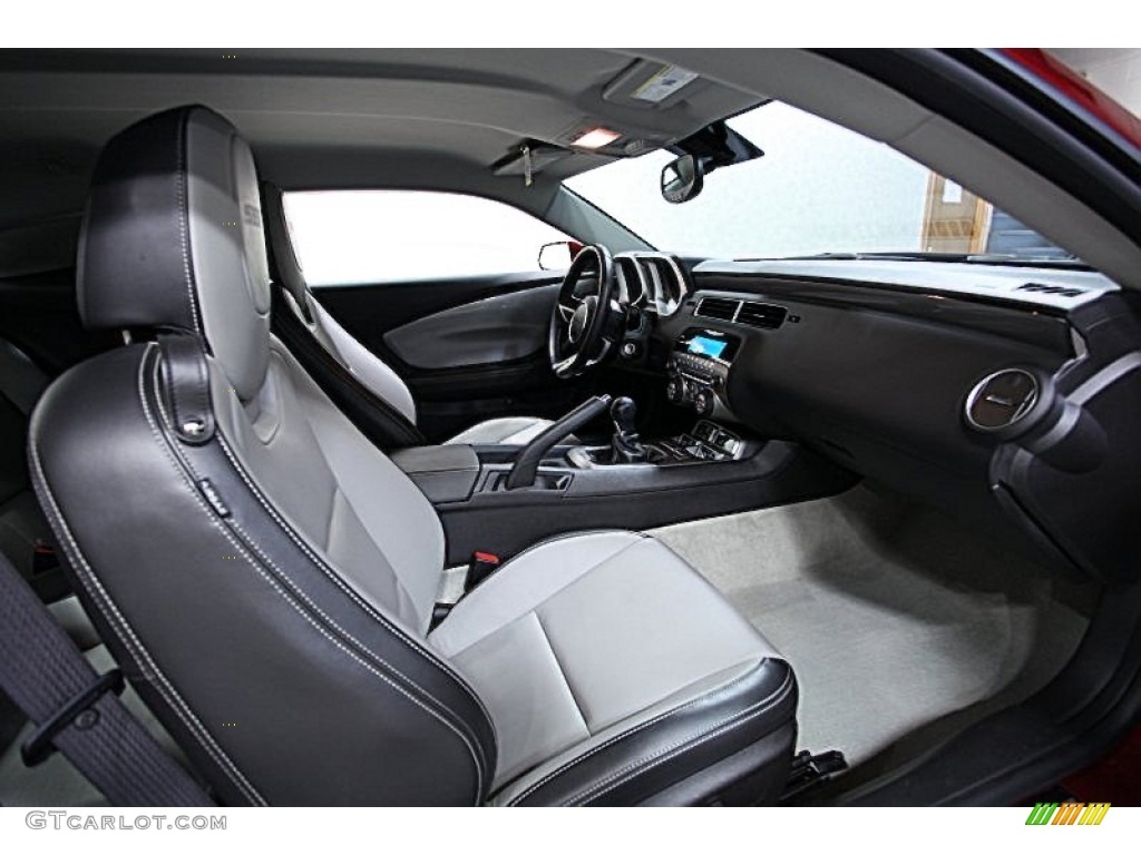 Gray Interior 2010 Chevrolet Camaro SS/RS Coupe Photo #50759049