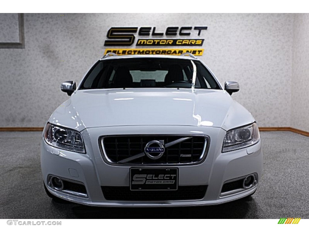 2010 V70 3.2 R-Design - Ice White / R Design Off Black/Ceramic Light Split photo #2